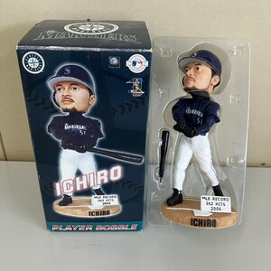 K354-T6-3899 MLB RECORD 262HITS 2004 ICHIROichi low фигурка плеер Bob ru head Bubble head кукла кукла бейсбол игрок TE