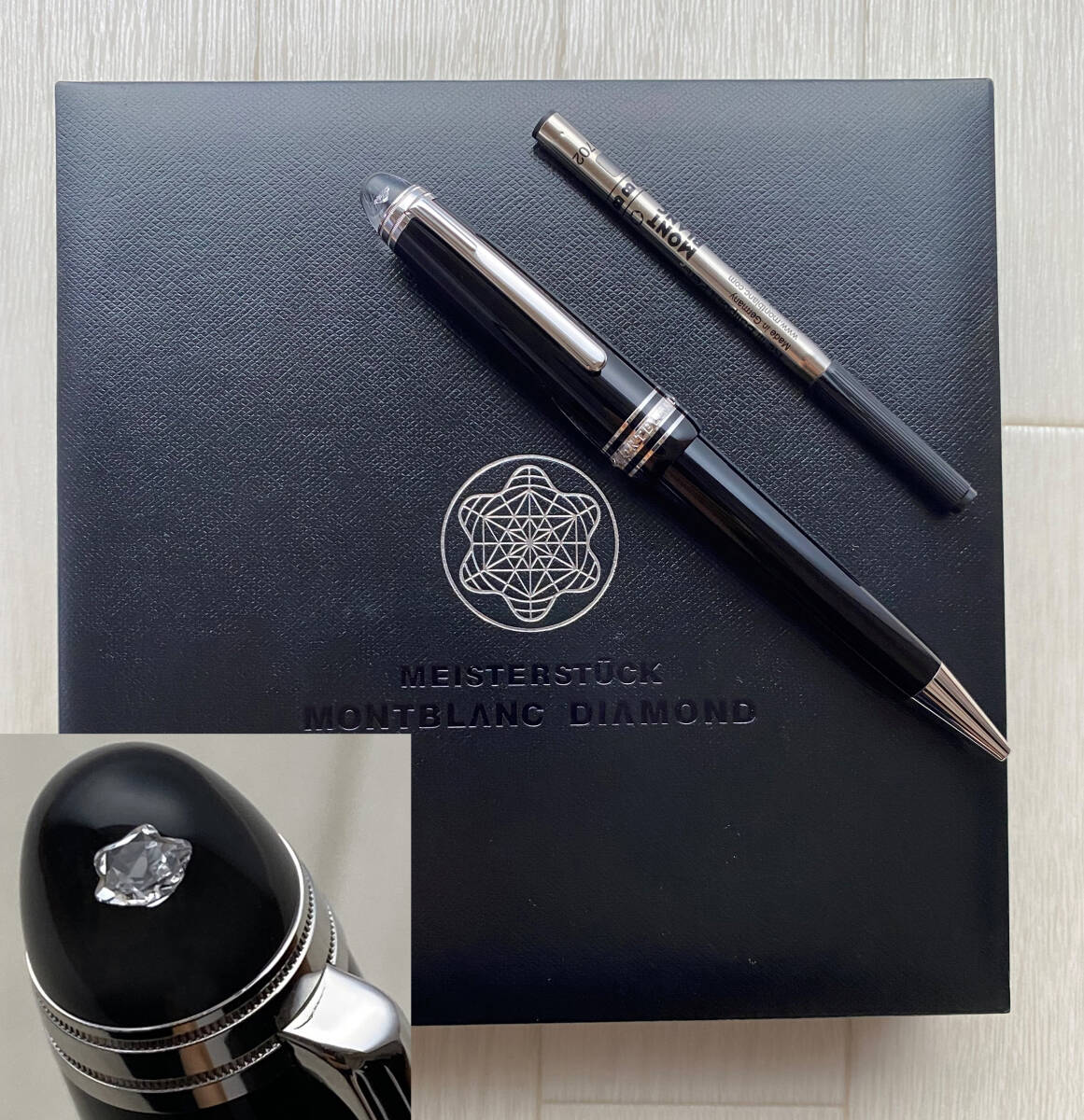 MONTBLANC (モンブラン) Diamond ダイヤモンド Yahoo!オークション -「モンブランボールペンダイヤモンド」の