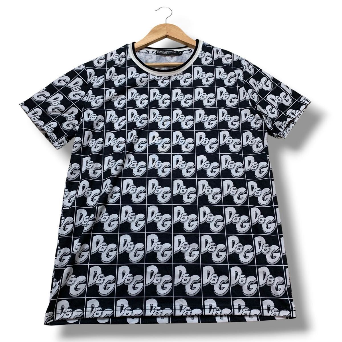 新品✨タグ付✨ドルチェ&ガッバーナ D&Gロゴ総柄 シャツ 42 大きいサイズ 美品】 DOLCE＆GABBANA / ドルチェ＆ガッバーナドルガバ | 総柄