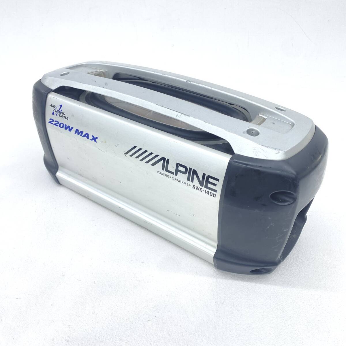 アルパイン ALPINE ボックス型サブウーファーSWE-1400【カー用品】 楽天市場】【中古】ALPINE アルパイン SWE-1400 オーディオ サブ