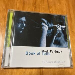 【CD】Mark Feldman Book Of Tells (Five Pieces For String Quartet) ENJA Erik Friedlander Sylvie Courvoisier Kronos Quartet