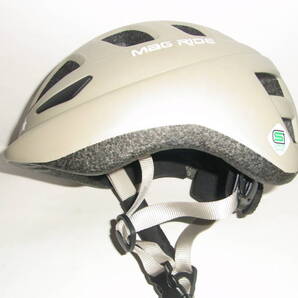 ★美品★Mag Ride★マグライド★日本最軽量★キッズ★子供用ヘルメット★北欧グレー色★サイズSS★1歳~3歳★46-50cm★SG規格幼児用