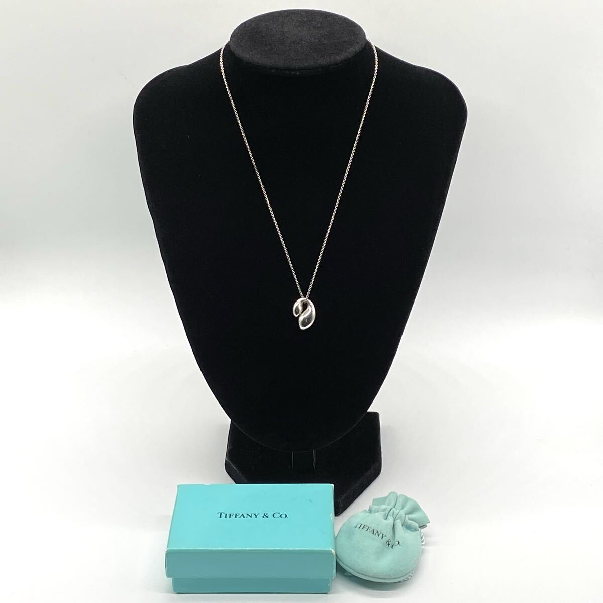 ティファニー　TIFFANY　ダブルティアドロップ　ネックレス TIFFANY&Co.】ティファニー ダブル ティアドロップ シルバー925