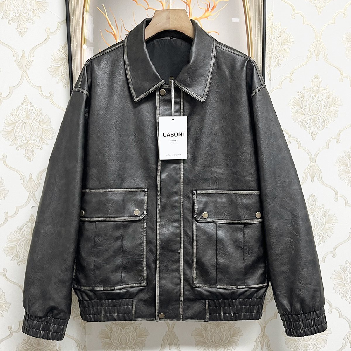 フランス製 レザージャケット 古着 2025年最新】Yahoo!オークション -フランス ヴィンテージ レザー