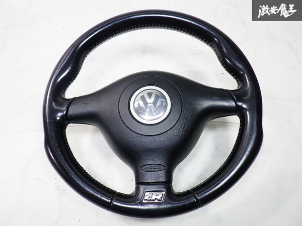 ステアリング Volkswagen純正 321419660 革巻き ステアリング Volkswagen純正 321419660 革巻き