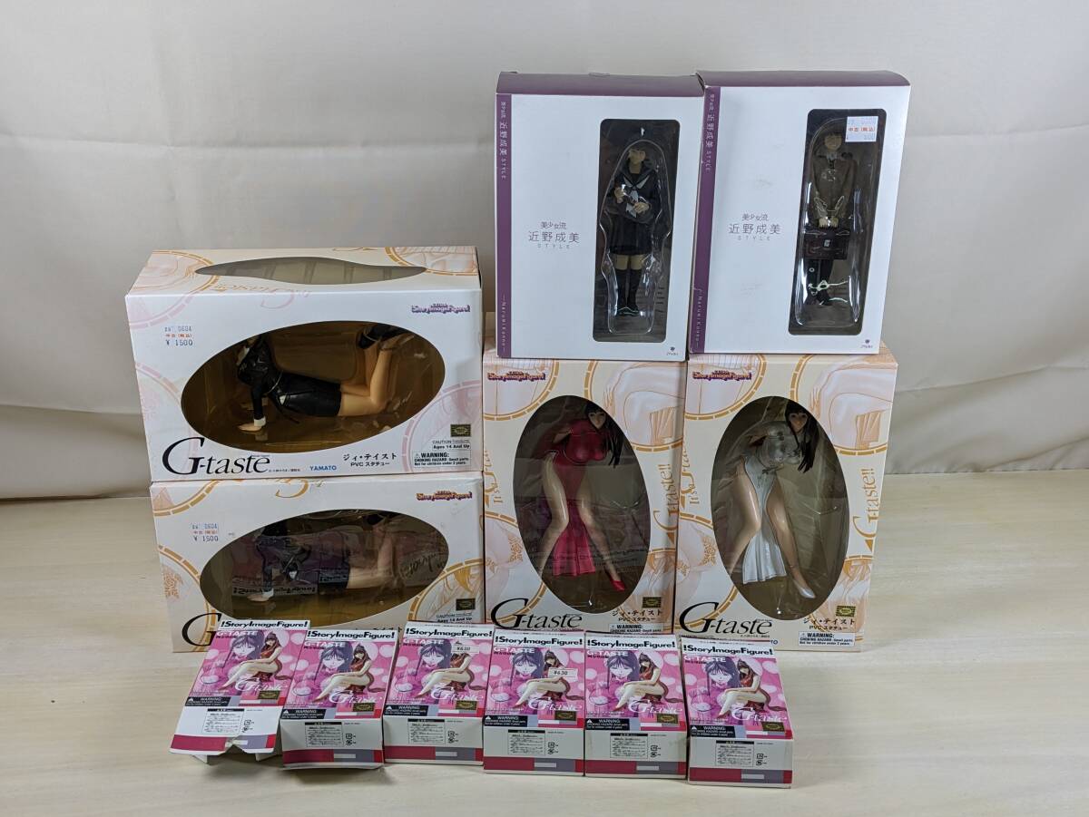 エポック社 2003年 G-taste 特別限定品 ＆ 美少女フィギュア 13体 エポック社 2003年 G-taste 特別限定品 ＆ 美少女フィギュア 13