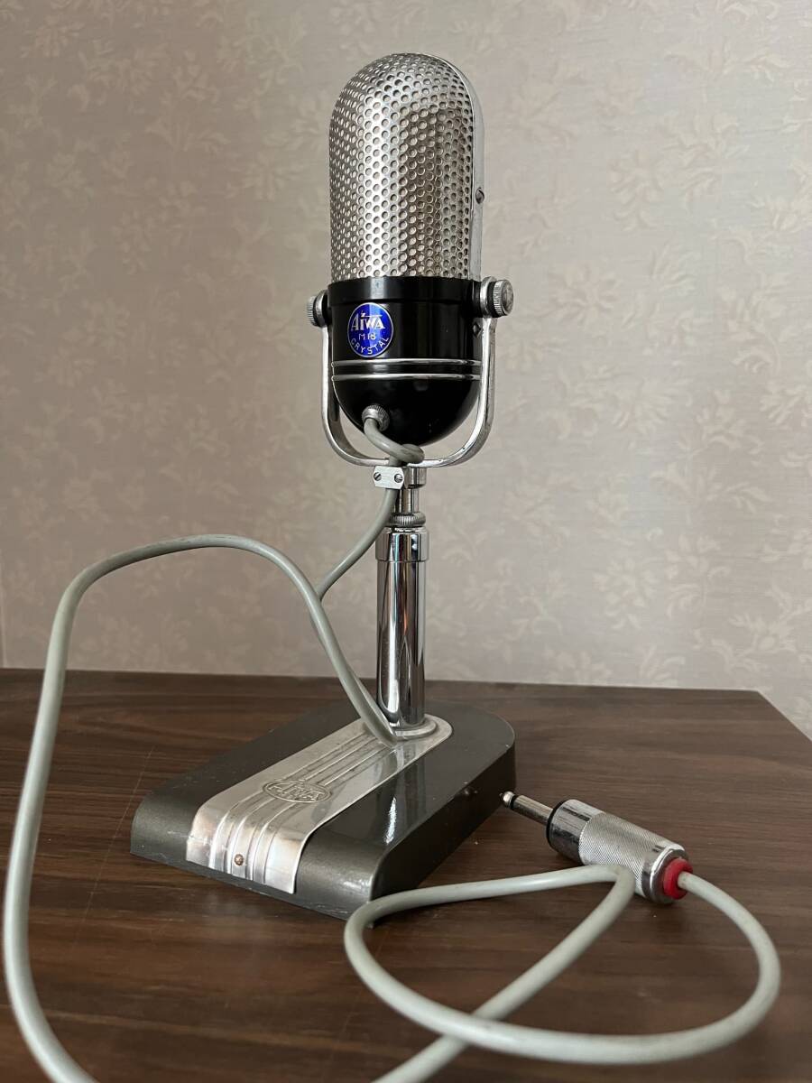 激レア・希少品！ AIWA（アイワ）のコンデンサーマイク CM-S8 激レア・希少品！ AIWA（アイワ）のコンデンサーマイク CM-S8