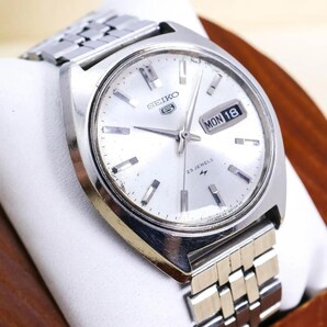 稼働 SEIKO 5 腕時計 機械式 自動巻き デイデイト ヴィンテージ1515