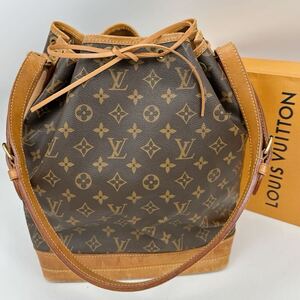 美品 LOUIS VUITTON ルイヴィトン モノグラム 巾着 ショルダーバッグ ノエ M42224 鑑定済 シリアル SP1915