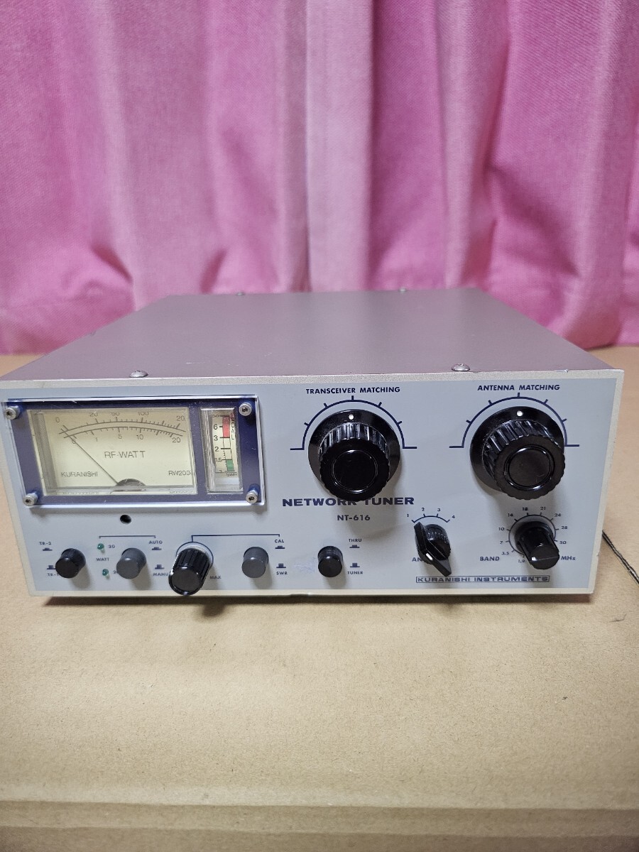 アンテナチューナー 　クラニシ　ＮＴ－５３５ Yahoo!オークション -「nt-535」の落札相場・落札価格