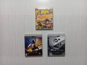 ps3 レース系 3本セット  モッドネーション  グランツーリスモ5 プロローグ    F1 2010