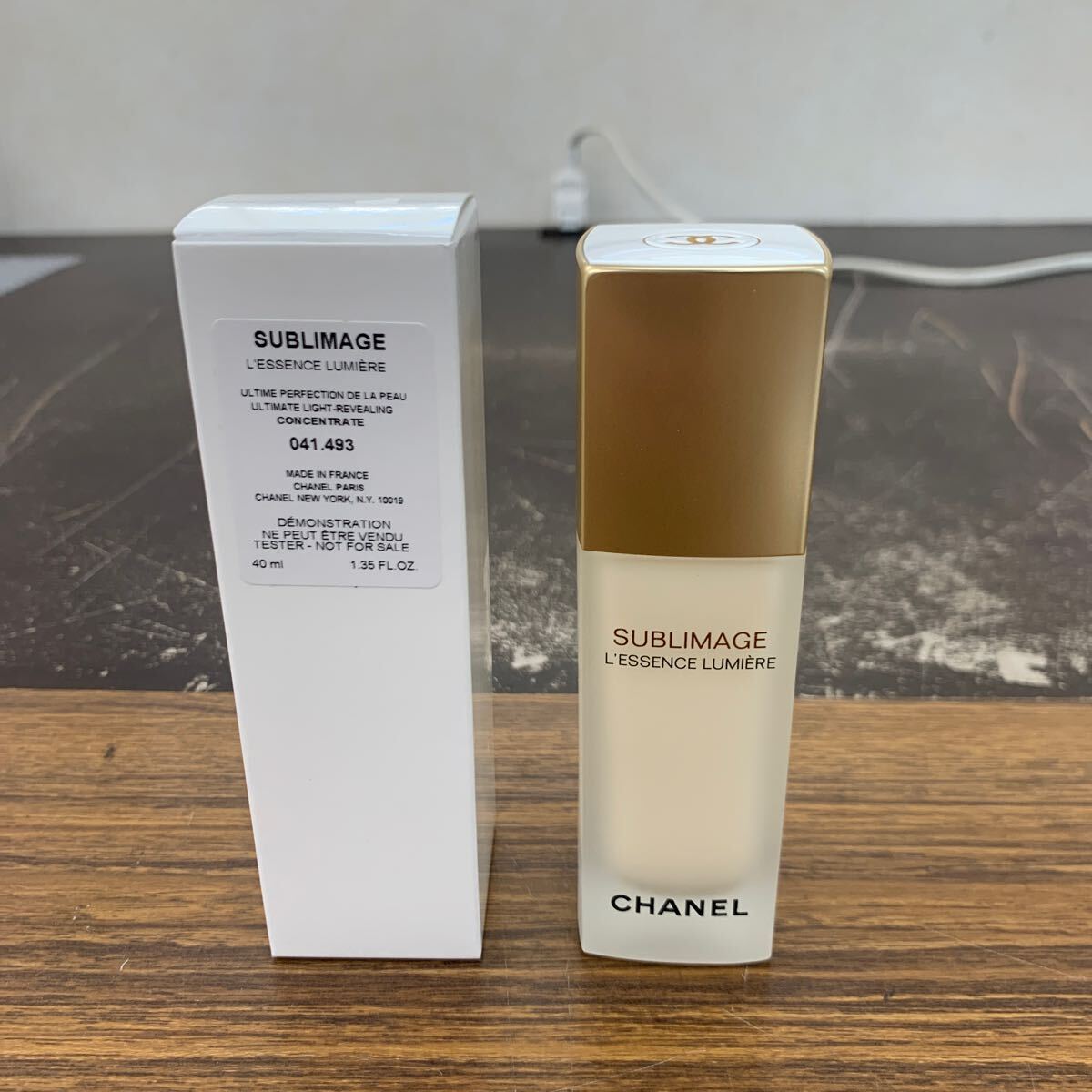 CHANEL サブリマージュ　空容器＆空箱 シャネル サブリマージュ サンプル容器 空箱 からばこ CHANEL
