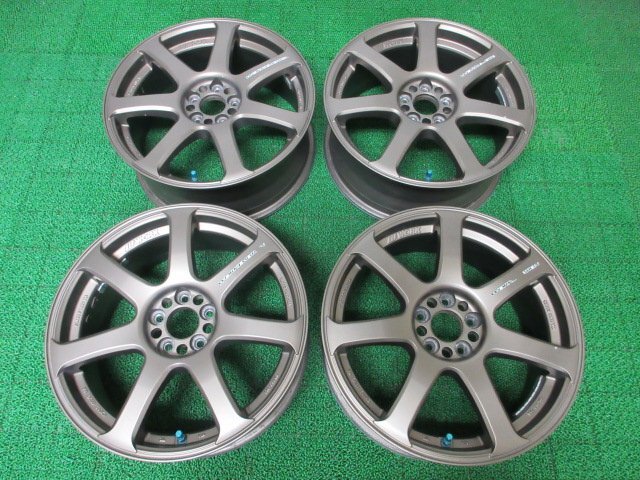 良好 WORK エモーション XT7 PCD100 5穴 215/45R17 良好 WORK エモーション XT7 PCD100 5穴 215/45R17 良好 WORK