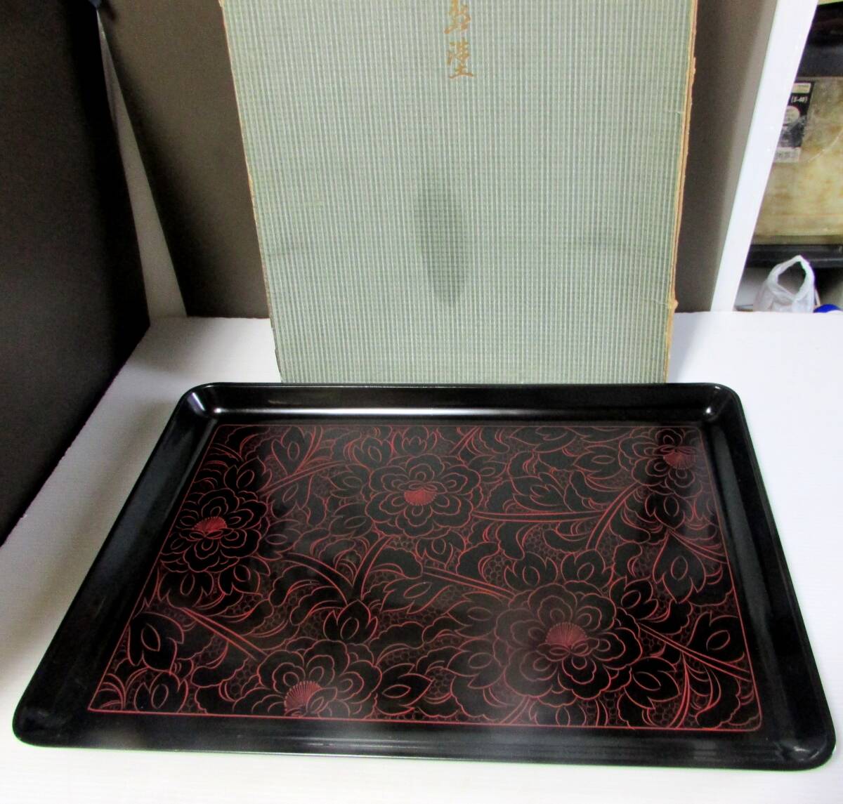 2025年最新】Yahoo!オークション -朱 角盆(アンティーク