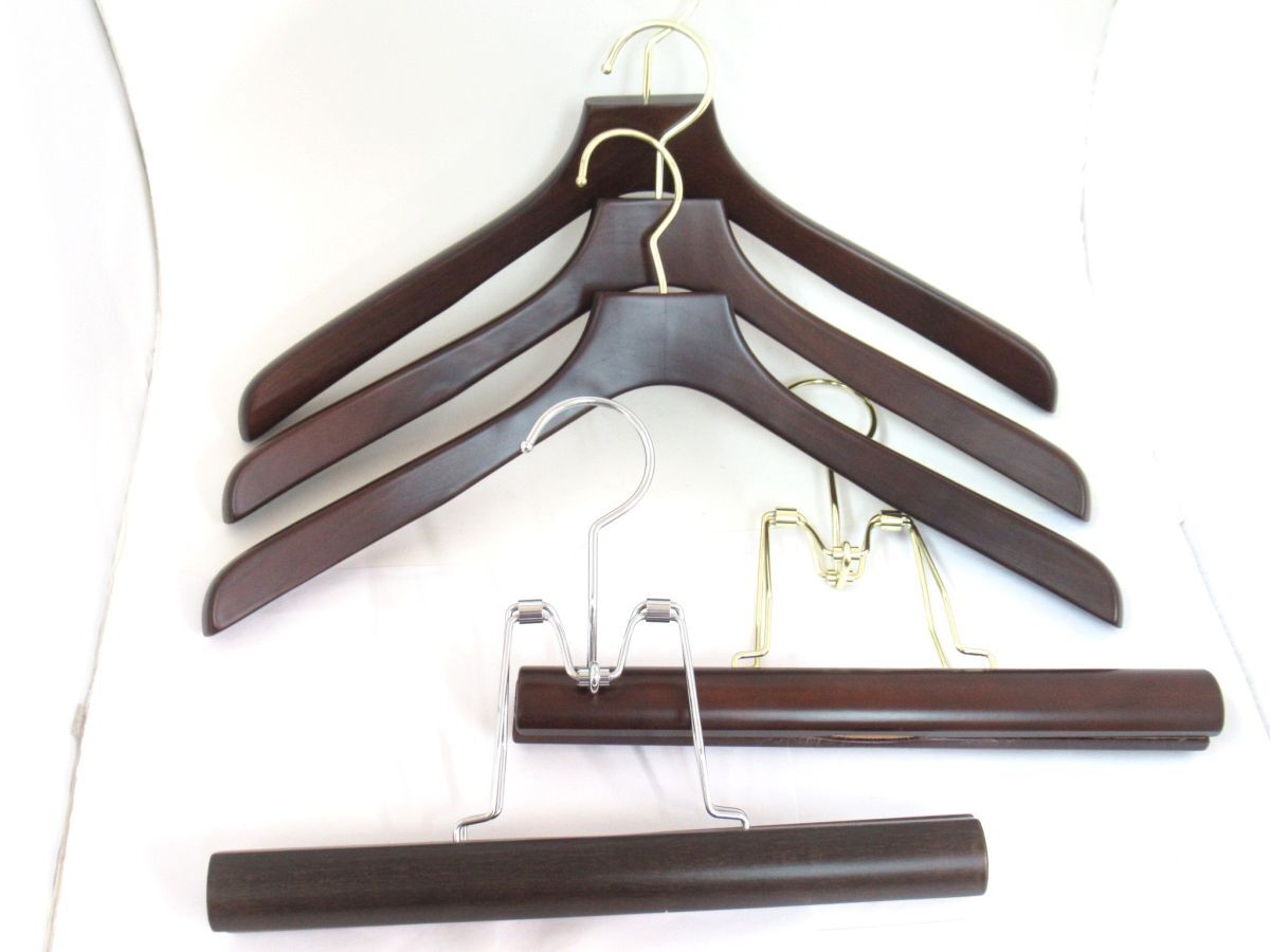 【【しんページ】】【未使用】ナカタハンガー3セット（10本、5本、5本） NAKATA HANGER ナカタハンガー 3本セット