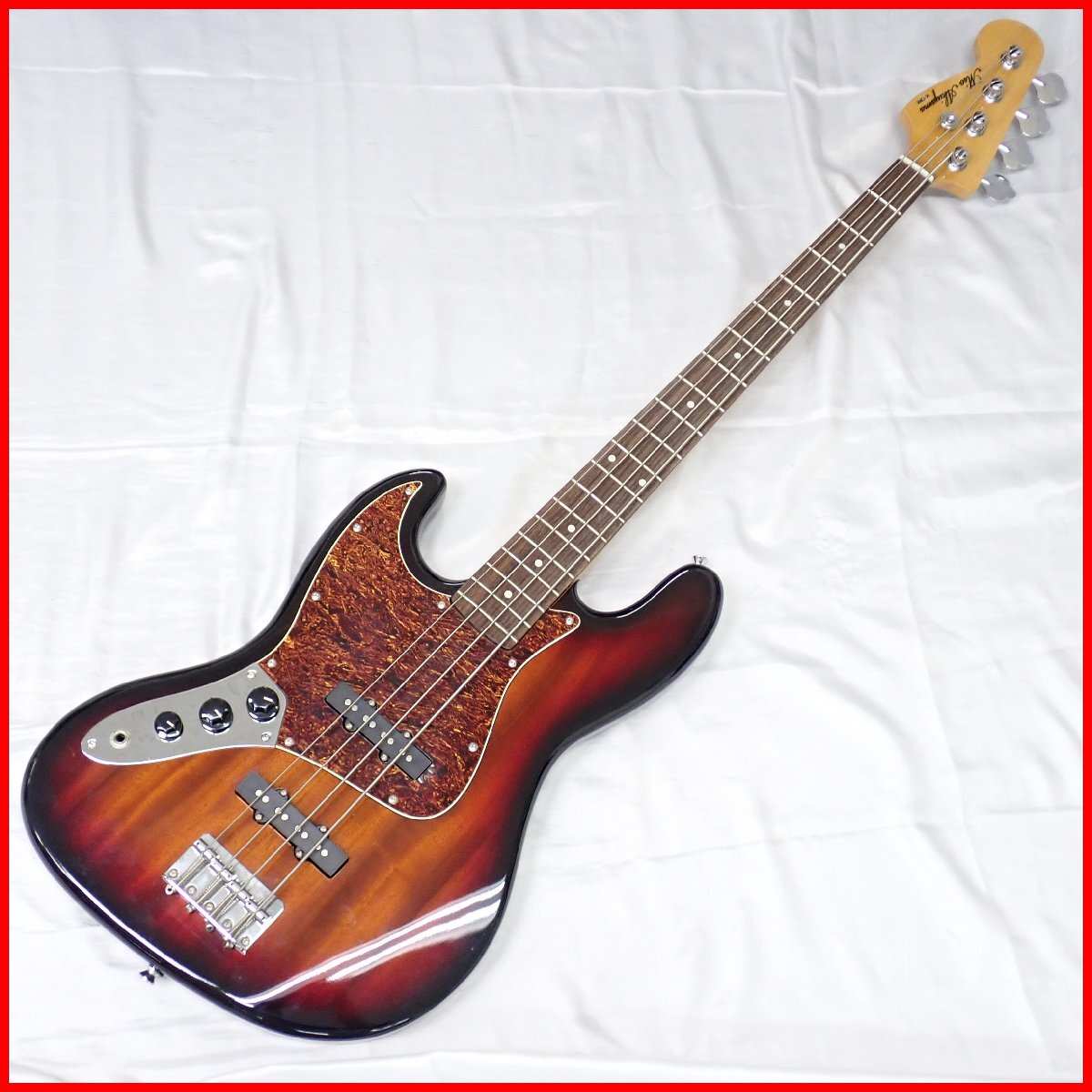 K-ON! 秋山澪 モデル エレキベース レフティ 在庫処分 難あり けいおん！ 秋山澪モデル ベース KJB-MIO