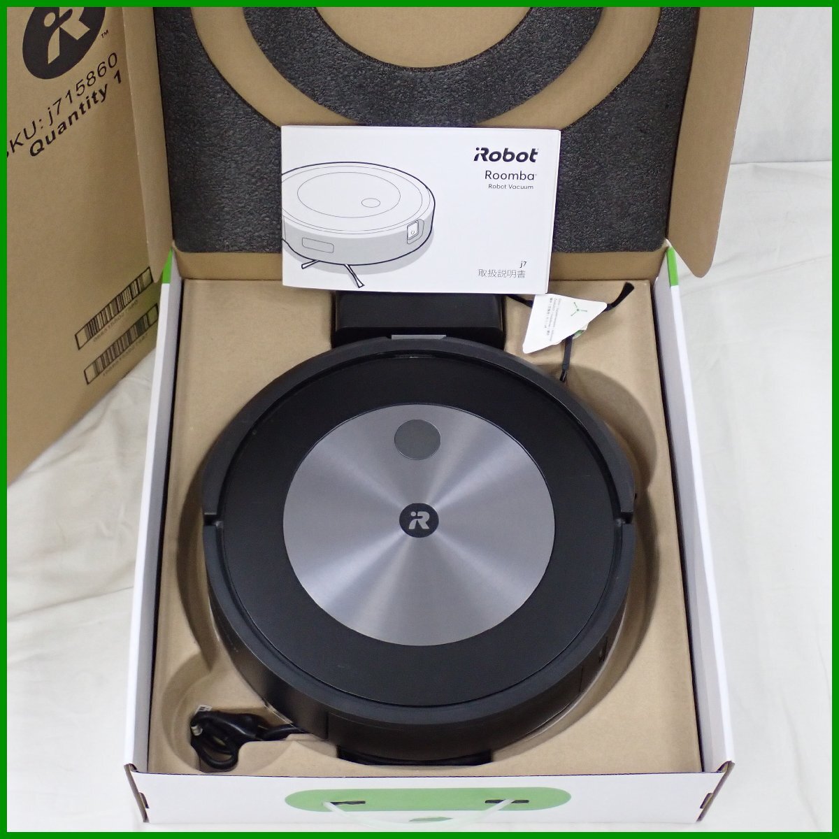 【ジャンク】iRobot j7 ルンバ ジャンク】iRobot j7 ルンバ