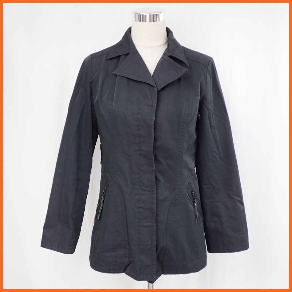 未使用⭐︎Burberry Blue Label テーラードジャケット 38 BURBERRY BLUE LABEL 美品 バーバリーブルーレーベル ボーダー柄