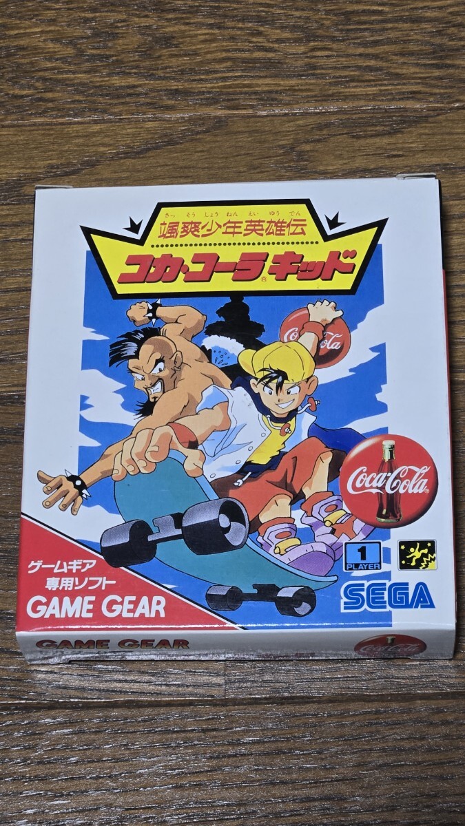 Yahoo!オークション -「コカ コーラ キッド」(ゲームギア) (セガ)の
