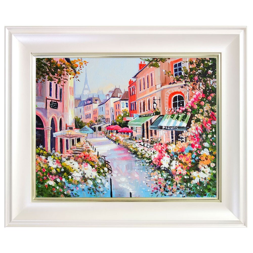 2025年最新】Yahoo!オークション -絵画 油絵 風景画 パリ(絵画)の中古