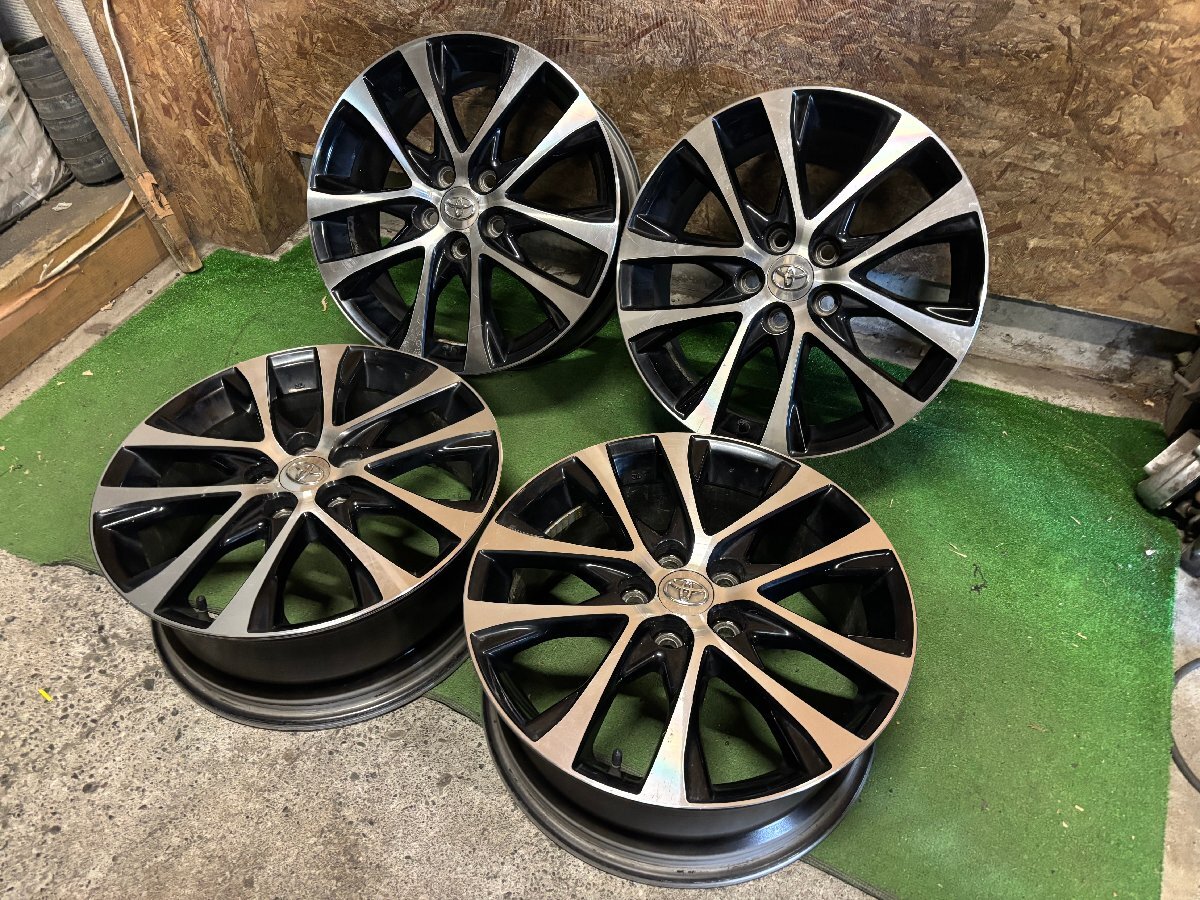 【ラーメンおつまみ】 エスティマ純正18インチホイール2本-② ラーメンおつまみ】 エスティマ純正18インチホイール2本-②