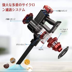 コードレスで使える4wayスティッククリーナー モーターヘッド搭載でパワフル吸引力