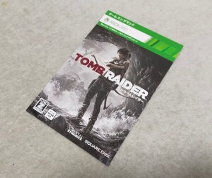 新品 未使用 XBOX360E 最終型 ゲーム機 付属品 ゲームソフト TOMB RAIDER トゥームレイダー ダウンロード版