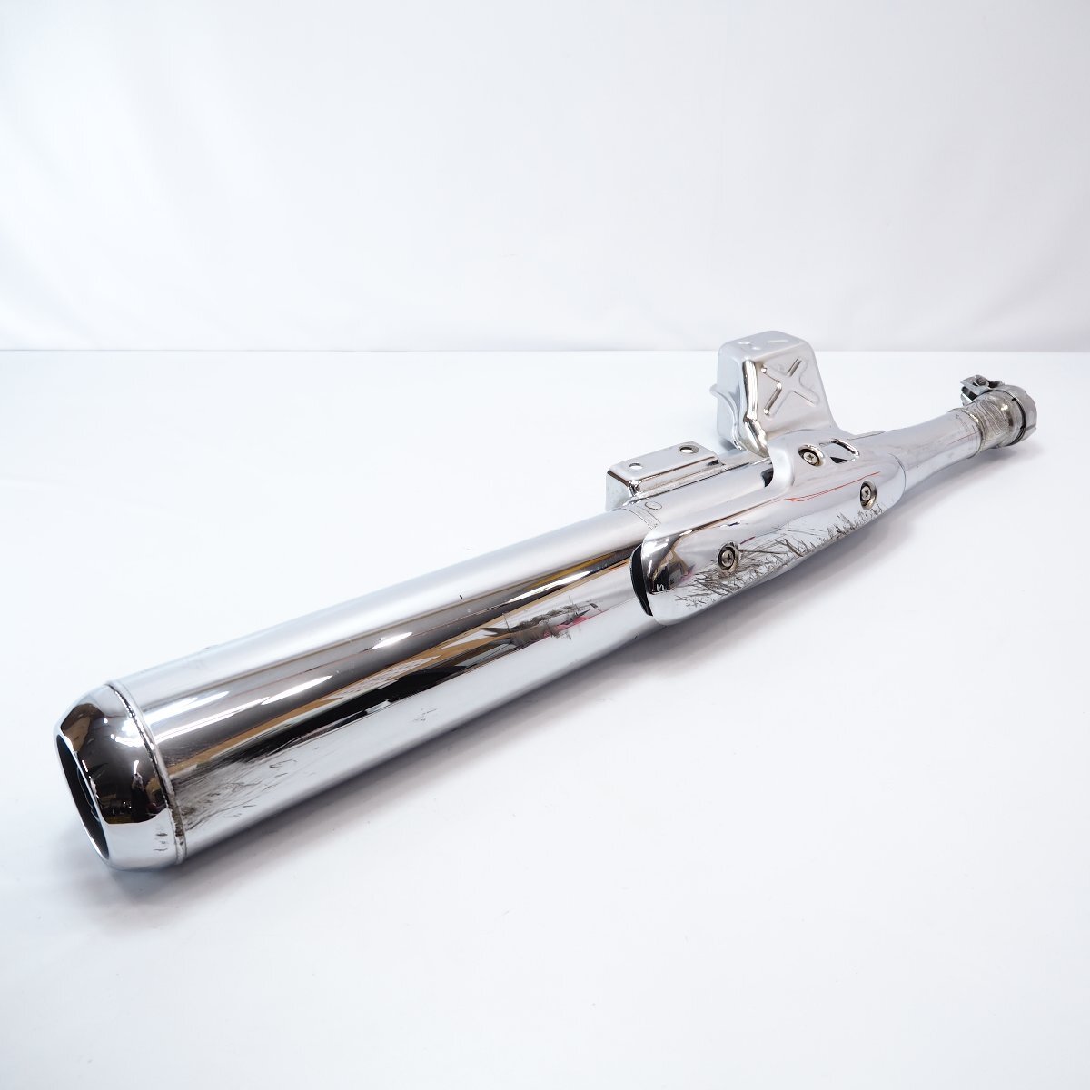 「中古品」SR400純正サイレンサー ヤマハ発動機 SR400 サイレンサーマフラー 3HT ヤマハ 純正 中古