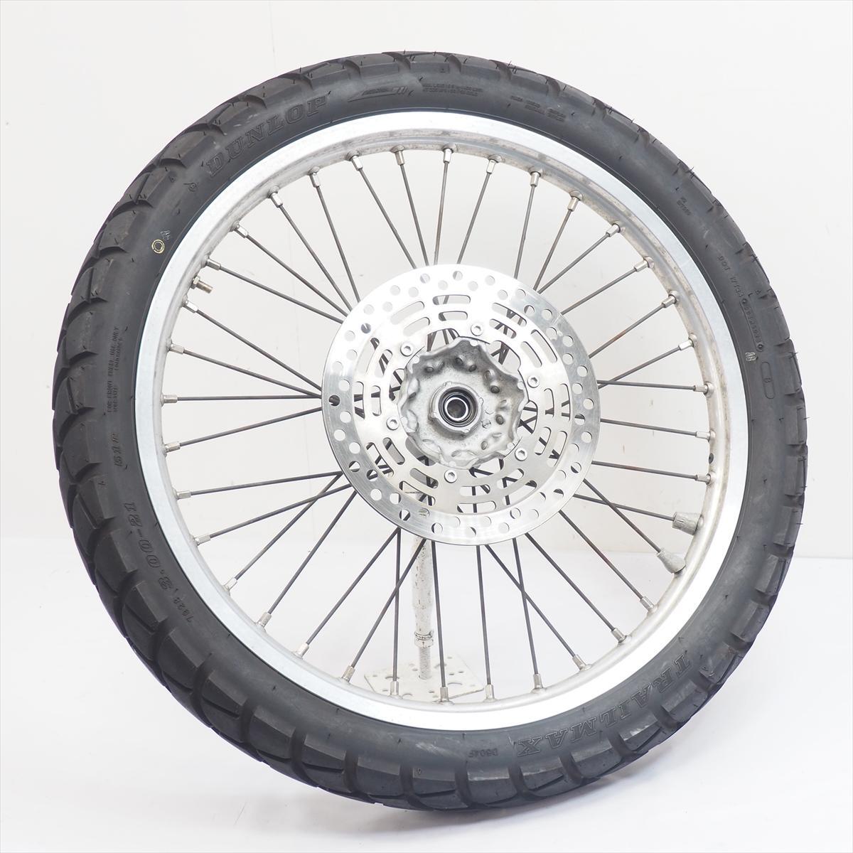 ア*ス様 値下げ　ジェベル250 フロントホイール　綺麗です！ ア*ス様 値下げ ジェベル250 フロントホイール 綺麗です！