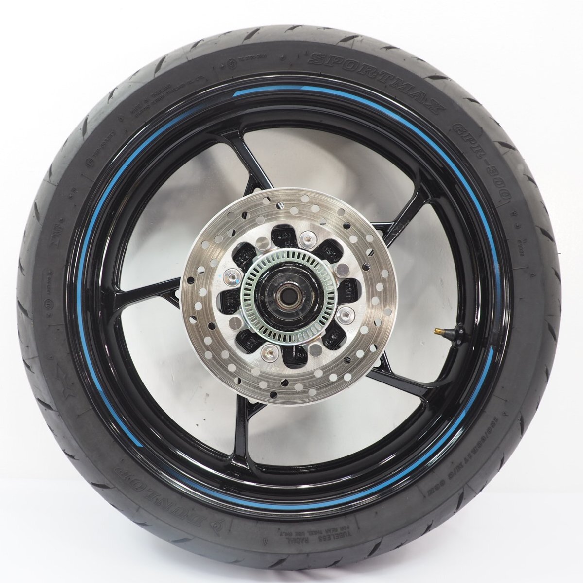 ZX25r「リアホイール」最終値下げ ZX-25R純正リアホイール ブレなし R-0656刻印17X4.50J ZX25R