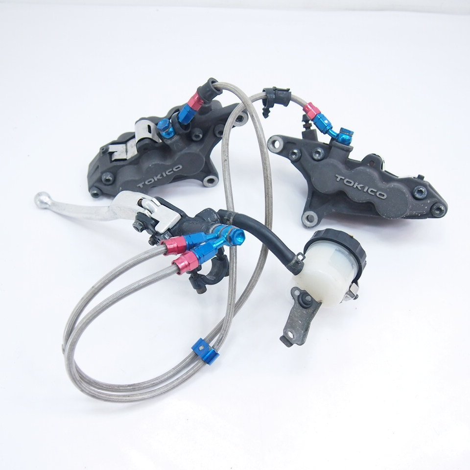 tokico 6pot フロントブレーキキャリパー　zrx1100 TOKICO トキコ 6ポット ブレーキキャリパー ZRX1100 隼 カスタム