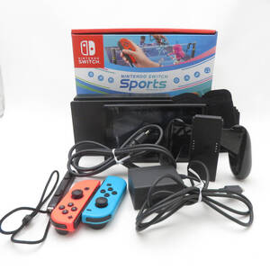 NINTENDO 任天堂 ニンテンドースイッチ sports HAC-001 ゲーム機 Switch セット 家庭用 HU1691
