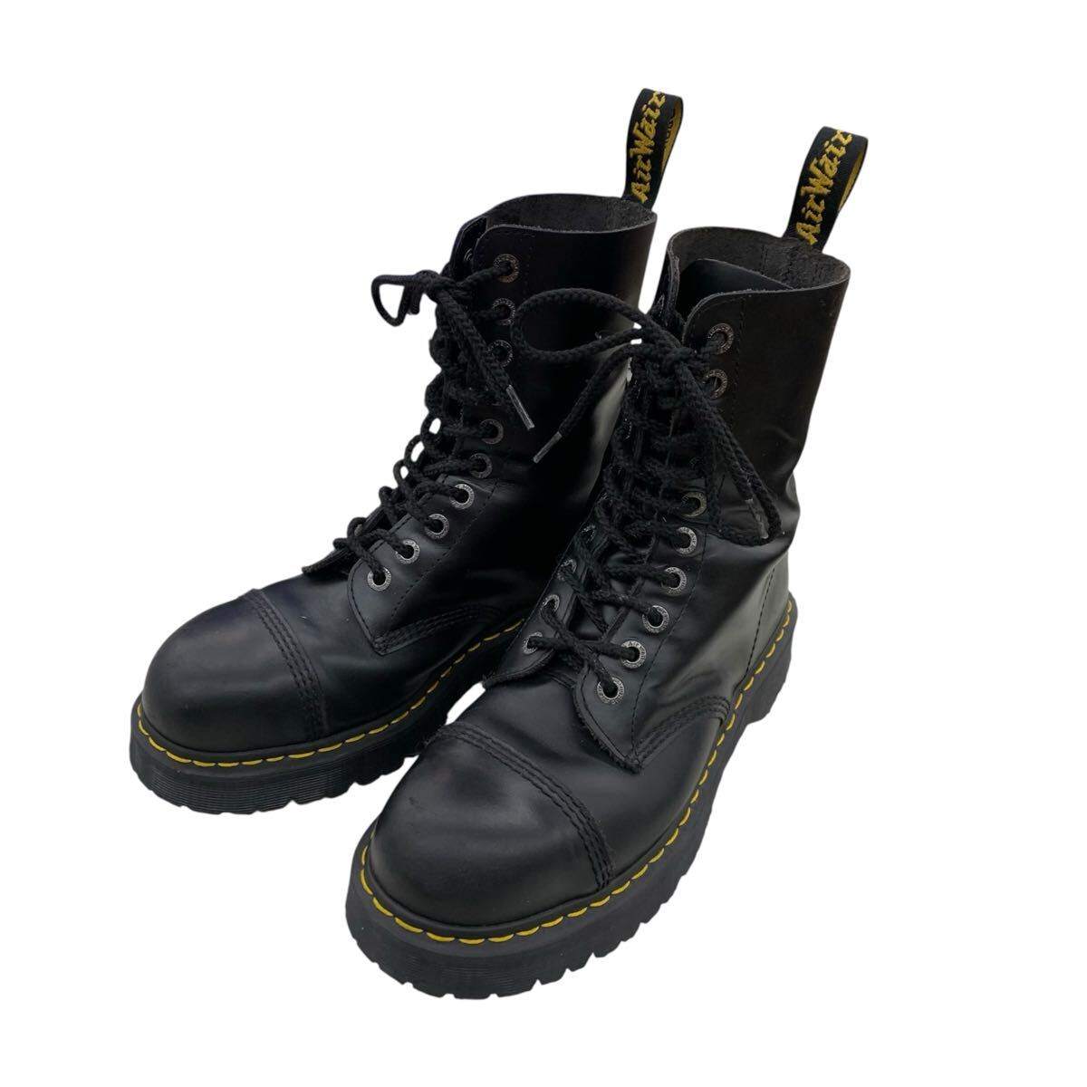 【Dr.Martens】 10ホール UK9 28cm ブラック ドクターマーチン Dr Martens 10ホール 黒 Y's ワイズ UK9 28cm