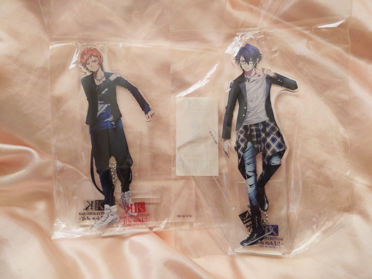 K アクスタ　ポスカ　まとめ売り　伏見猿比古　八田美咲 トピックス】『K SEVEN STORIES』より、伏見猿比古と八田美咲の