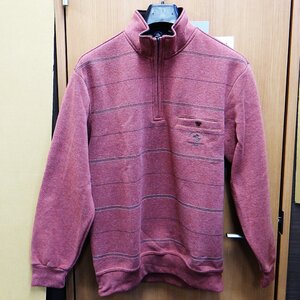 ◆ごえん堂◆中古◆SANTA BARBARA/サンタバーバラ POLO&RACQUET CLUB ヴィンテージ ハーフジッパー スウェットシャツ LLサイズ◆6