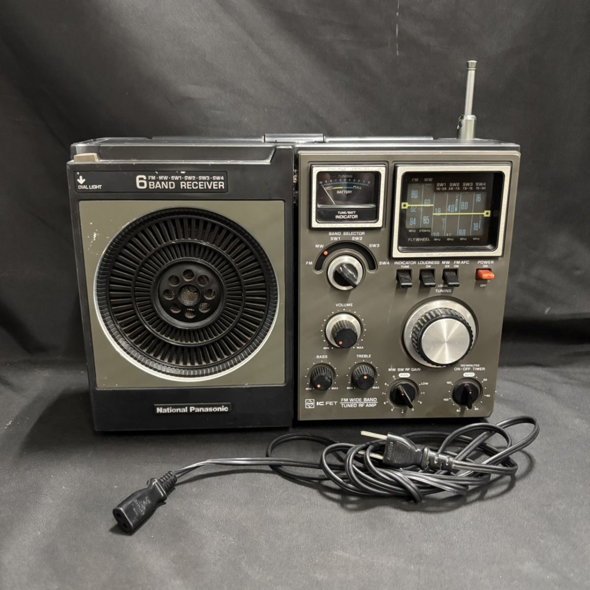 National Panasonic RF-1180 ジャンク Panasonic RF 1180 Radio Good Condition | eBay