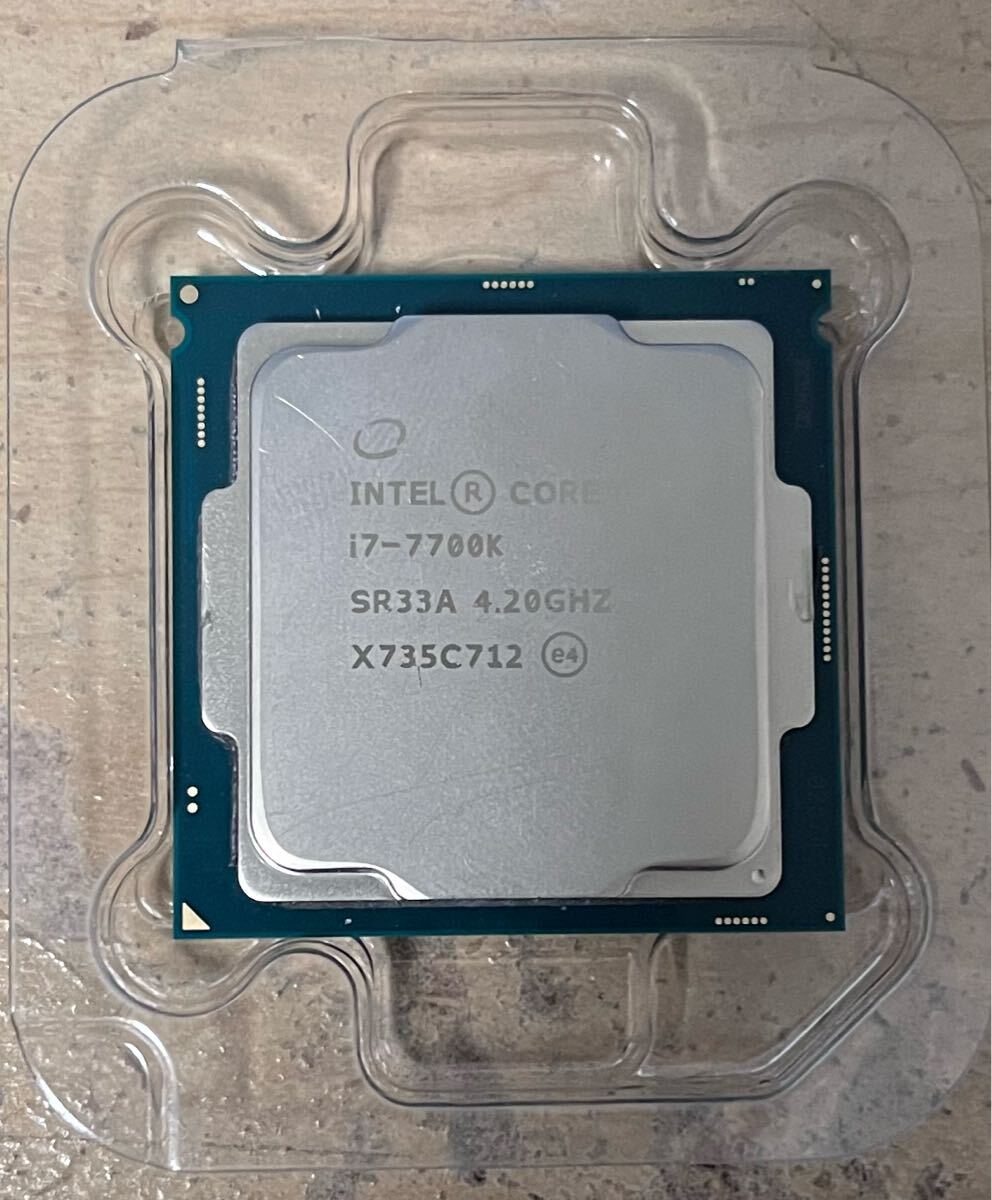Intel core i7 7700 動作確認済み　デスクトップCPU ジャンク 2025年最新】Yahoo!オークション -core i7 7700の中古品・新品