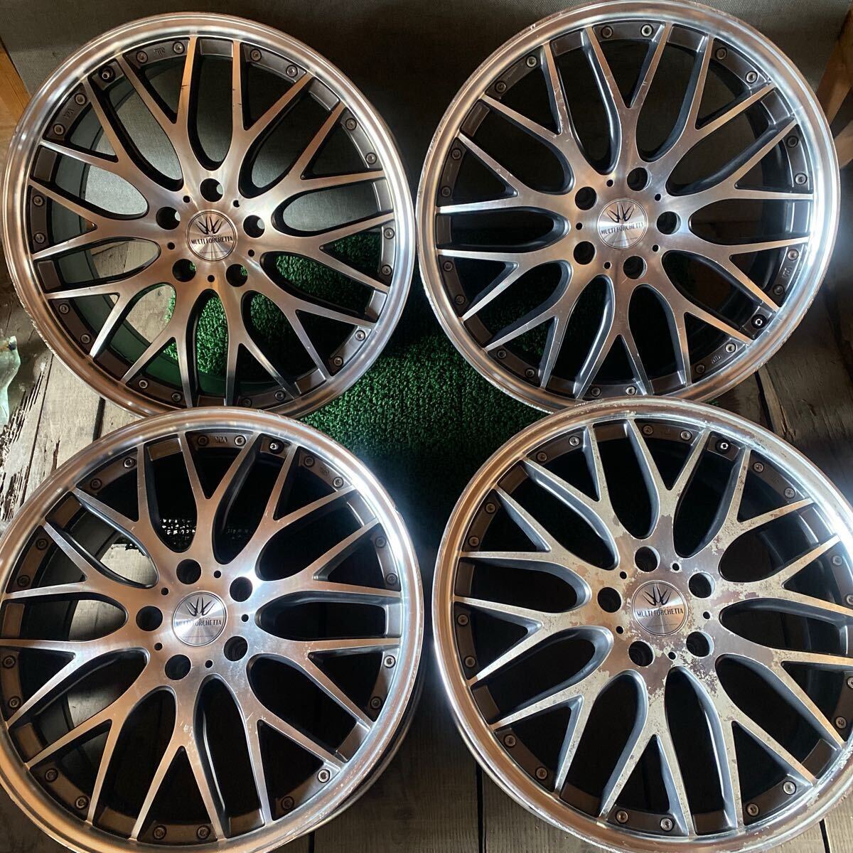 ◆19インチ アルミ ホイール ロクサーニ LOXARNY 19×8J +45 BADX LOXARNY MULTIFORCHETTA｜ロクサーニ マルチフォルケッタ