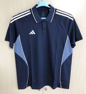 ★★★新品!adidas(アディダス) 半袖 ポロシャツ (2XL) ネイビー系★★★