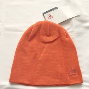 ★★ 新品!le coq sportif (ルコックスポルティフ)  アウトラスト素材  ニットキャップ (F:55-57cm) ★★