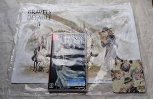 Switch ブレイブリーデフォルトII e-STORE限定特典 ブレイブリーシリーズ コースター&ランチョンマット