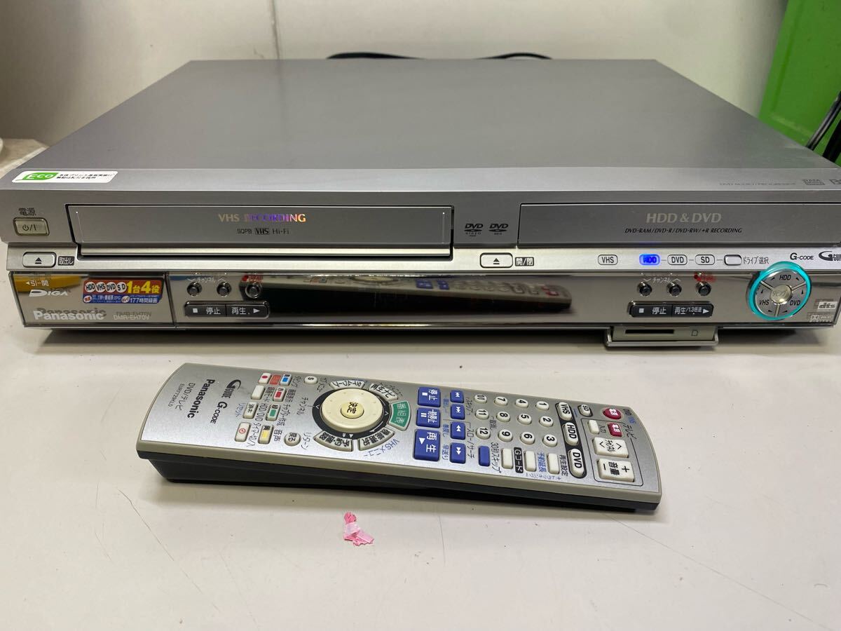 【希少】パナソニック DIGA DMR-EH70V リモコン付 希少】パナソニック DIGA DMR-EH70V リモコン付 Amazon
