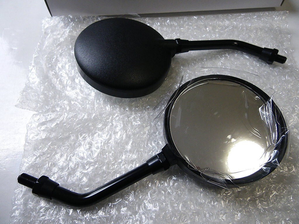 ★Z2type ショートミラー 10mm 正ネジ SET【ハイクオリティレンズ】