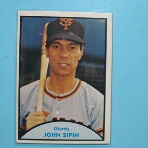 1979 Japanese Pro Baseball JOHN SIPIN J・シピン Yomiuri Giants 巨人