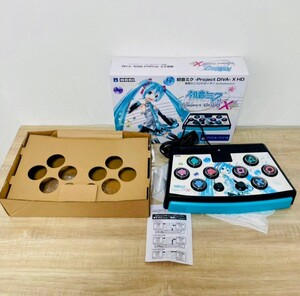 【PS4対応】初音ミク -Project DIVA- X HD 専用ミニコントローラー for PlayStation4 ホリ HORI ジャンク品