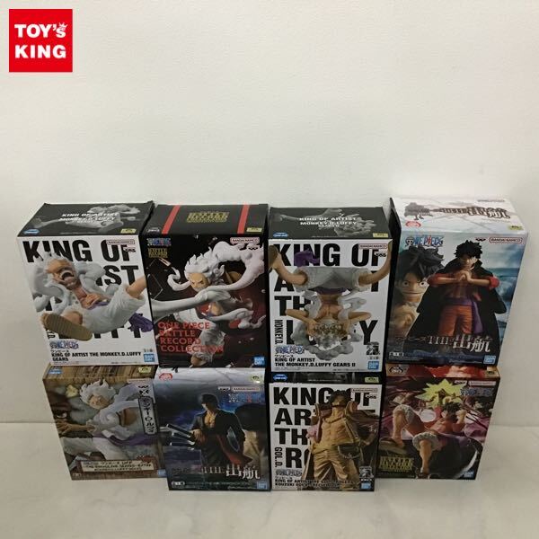1円〜 未開封含 ONE PIECE KING OF ARTIST モンキー・D・ルフィ ギア5 THE出航 サンジ 他 1円～ 未開封含 ONE PIECE KING OF ARTIST モンキー・D・ルフィ ギア4 ワノ