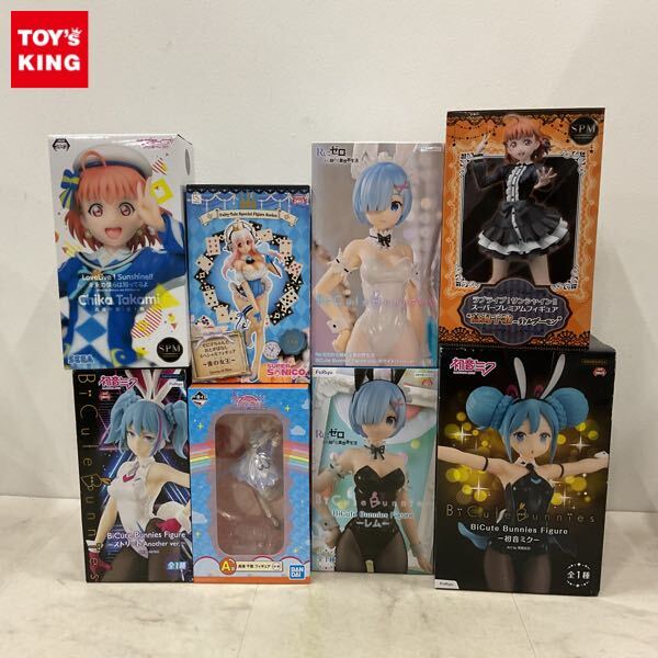 【未開封】　初音ミク　フィギュア　まとめ　8体セット 中古】初音ミクフィギュア