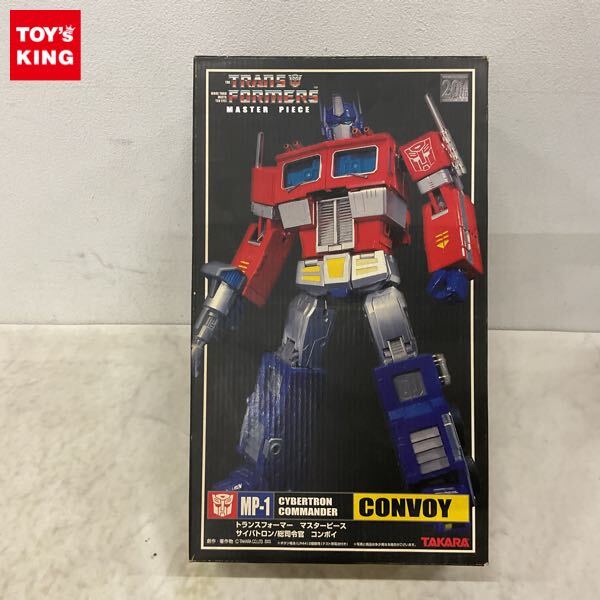 復刻版トランスフォーマー　サイバトロン　コンボイ、未開封 レビュー：戦え！超ロボット生命体トランスフォーマー 01