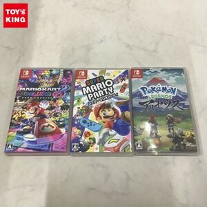 1円〜 Nintendo Switch スーパー マリオパーティ、マリオカート8 デラックス 等