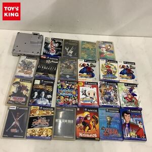 1円〜 訳あり ニンテンドー ゲームキューブ ゲームボーイプレーヤー、ソフト マリオパーティ4、ゼルダの伝説 風のタクト他